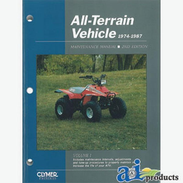 Clymer Atv Manual - 1974-1987, Volume 1 ATV1-3