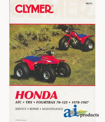 Clymer Atv Manual - Honda M455
