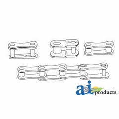 2040 Extended Pitch Roller Chain, 50Ft (Import) RC2040X50IMP