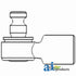 Cylinder End, Power Steering 3134823R2