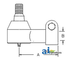 Cylinder End (Rh) E7NN3B539AB