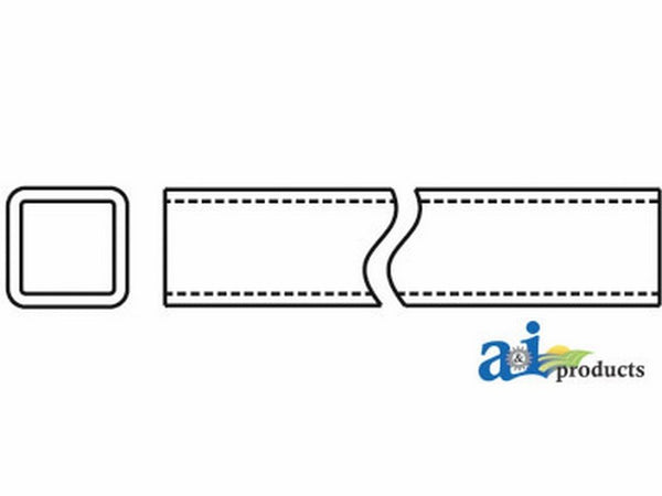 1 1/4" Square Tube D602020