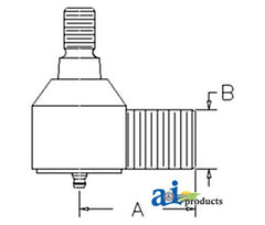 Cylinder End (Lh) E7NN3N981AA