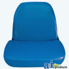 Custom Seat Assy. without Arms, Blu Vinyl CS113-8V