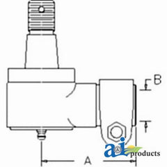 Cylinder End; Hydrostatic Steering AL32866