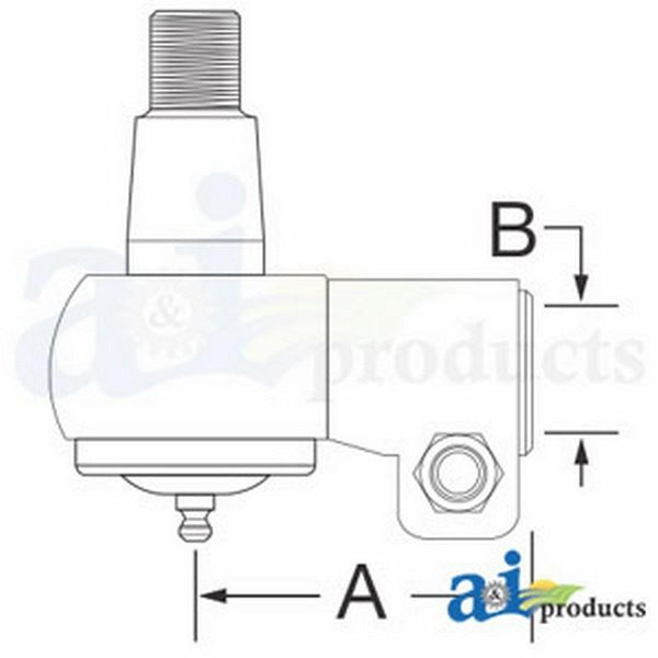 Ball Joint, Steering Cylinder 435664A1