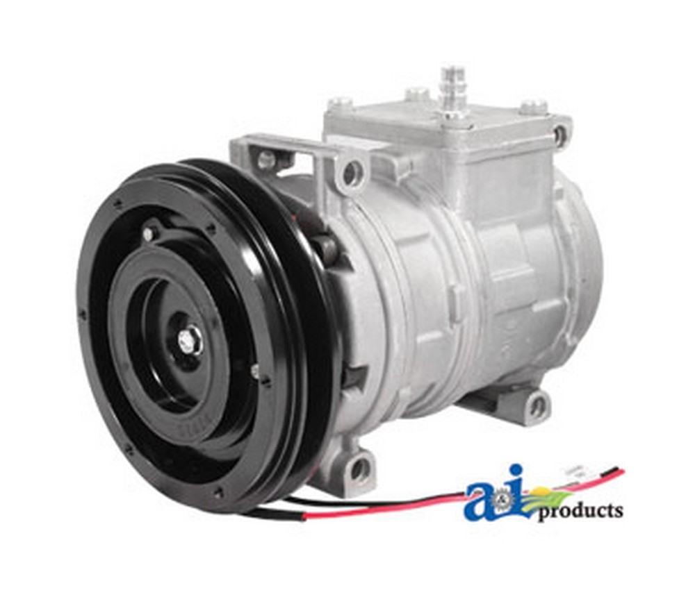 Compressor, New, Denso Style with Clutch RE64024 | Agcon Supply