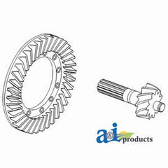 Crown Wheel and Pinion Set 1664255M92