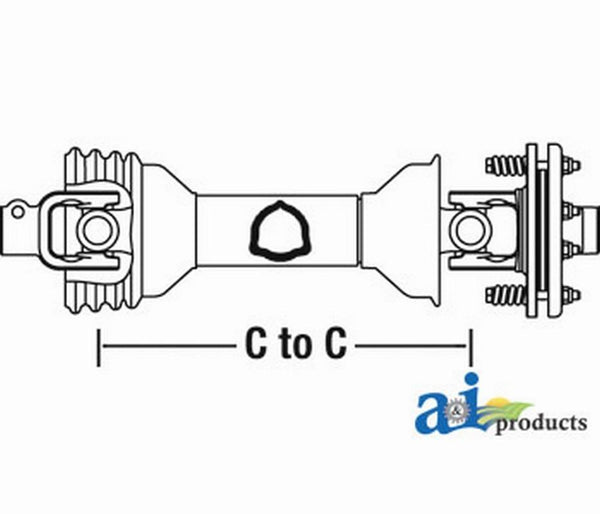 Batwing Mower Wing Shafts BP6140002FF2