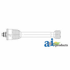 Cv Driveline Less Implement Yoke; 540 Rpm, 1 3/8"- 6 Spline 85000BH