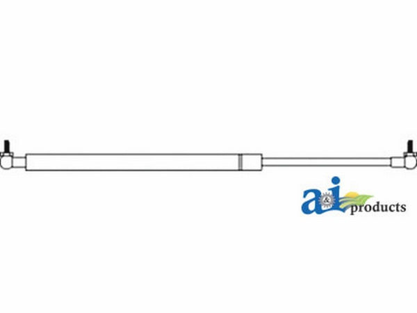 Gas Strut, Front (Lh), Service Access Shield and Rear Corner Sheet AH128597