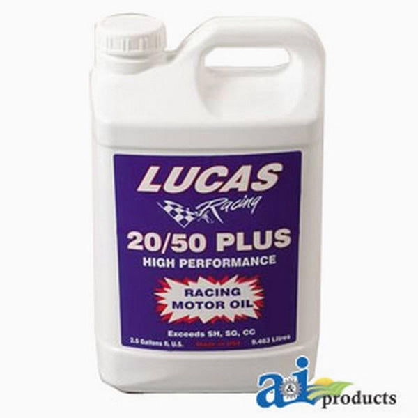 Lucas 20W-50 Plus Racing Oil (2.5 Gallon) 20502