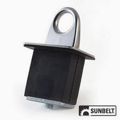 Pro Grip Anchor Point, Chrome, with Rubber Block, Cut Case B1810101