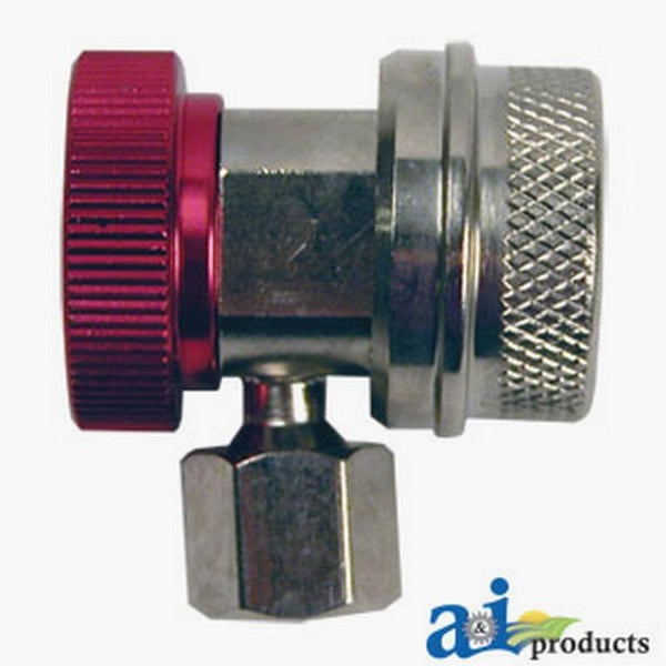 R-134A High Side Coupler with Manual Shut-Off CP6074