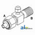 Sanden/ Diesel Kiki 1/4 Service Valve 451-5090
