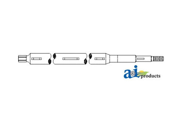 Shaft, Feeder House, Upper H156576