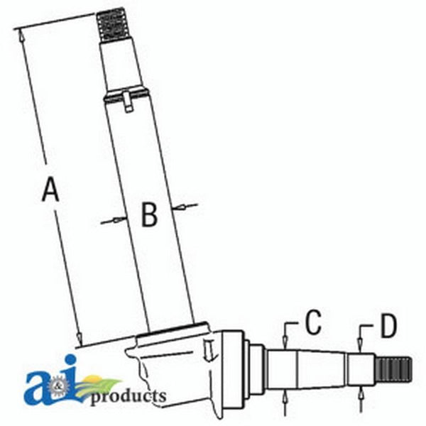 Spindle (Lh) 3043927R1