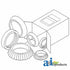 Front Wheel Bearing Kit Massey Ferguson 165 175 180 Hubs With 3 Inch Dust Cap
