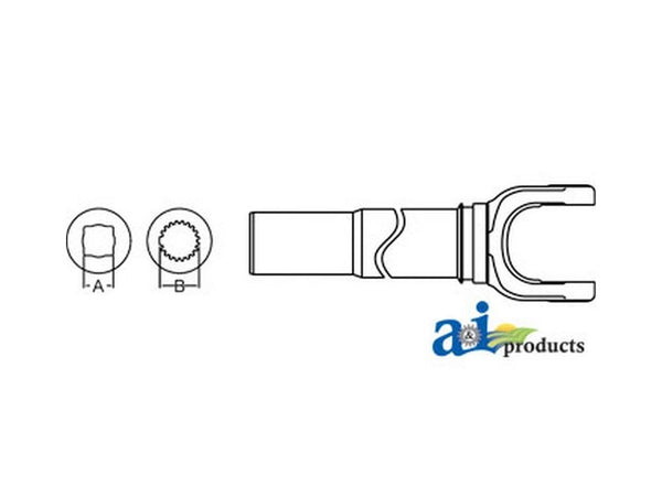 Yoke, Tube and Sleeve Assembly D441148