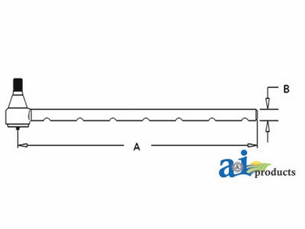 Tie Rod, Long 65079C91