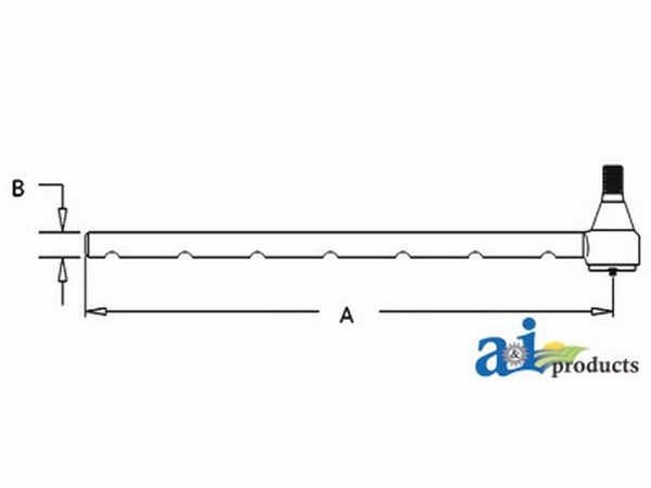 Tie Rod, Long 65082C91