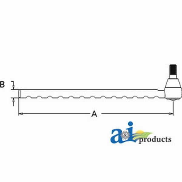 Tie Rod, Long Outer AT27134