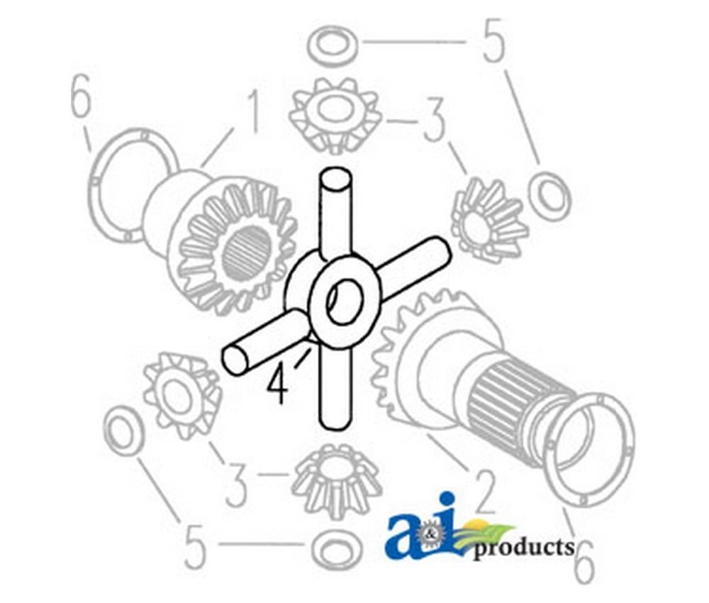 Spider Diff Adapter Spider, Differential E1NN4211AB | Agcon Supply