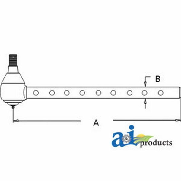 Tie Rod, Long (9 Cross Holes) AR63593