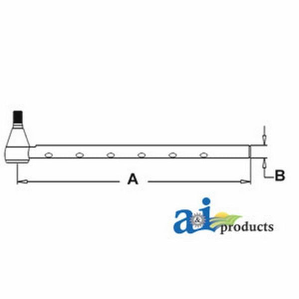 Tie Rod, Long 3125171R2