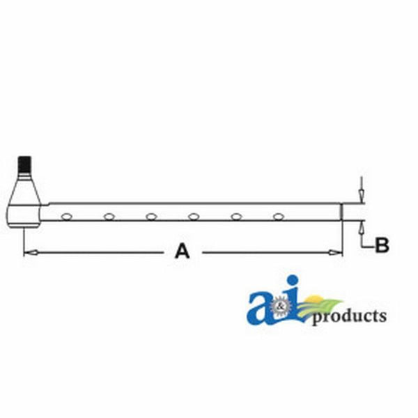 Tie Rod, Long 3129380R2