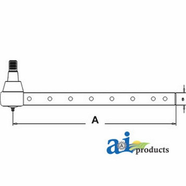 Tie Rod, Long Outer (8 Cross Holes) AR63833