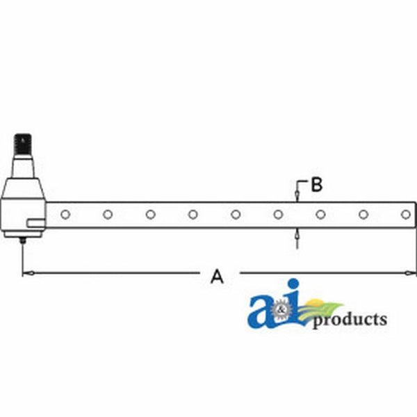 Tie Rod, Extra Long (Has 9 Cross Holes) AR63595