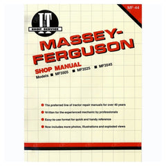 MF-44 Service Manual Fits Massey Ferguson 3505 3525 3545