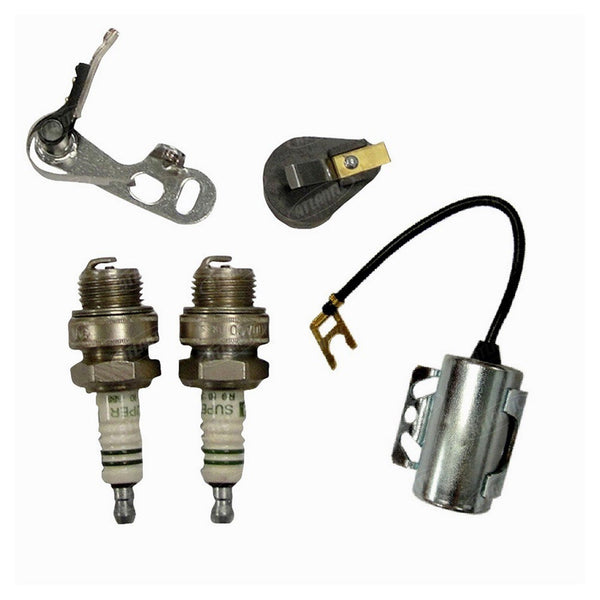 Ign Kit Inc. Points Cond Rotor Plugs Fits Deere 1010 2010 3010 40 4010 430 M Mc