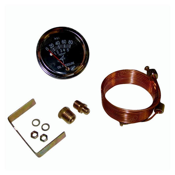 80Lb Oil Pressure Gauge Universal Products