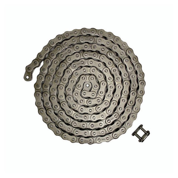 Roller Chain, Rivet Type (10ft) 60H size chain fits  Models Listed Below