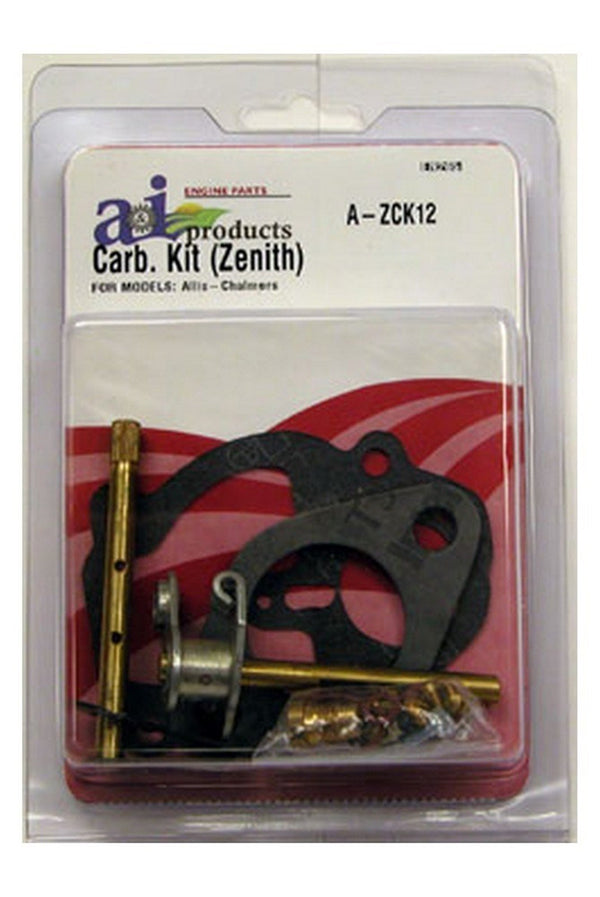 Ai Zck12 Carburetor Kit Complete (Zenith) "Viton" For Allis-Chalmers Tra