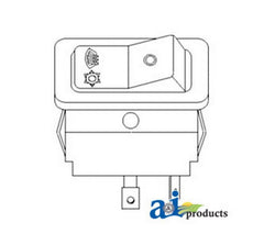 Ai Re165815 Switch Toggle/Rocker (Demist) Fits John Deere Tractor