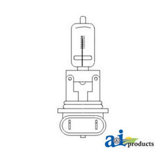 Ai Re179326 Bulb Light 12V (9005) Fits John Deere Combine John Deere Co