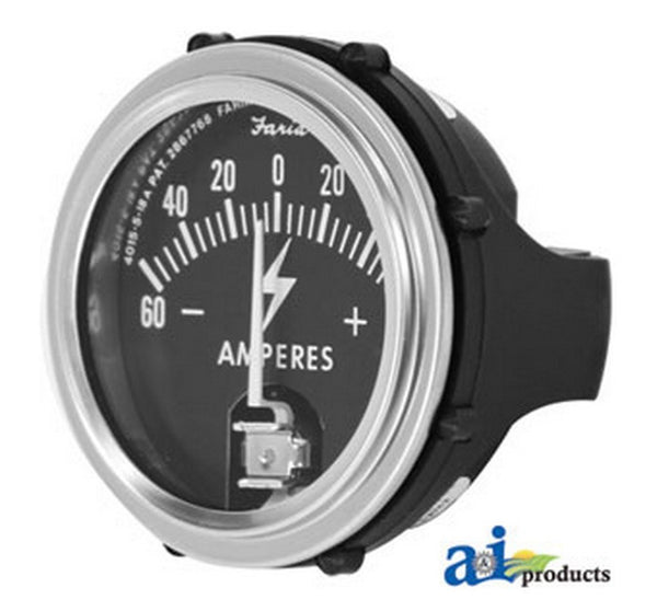 Ai 50A60 Gauge Ammeter (60-0-60) For Case-Ih Tractor Ford / New Holl