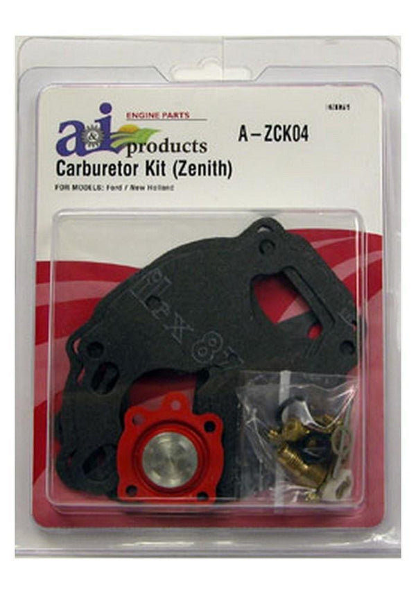 AI ZCK04 Carburetor Kit Basic (zenith) for Ford / New Holl Tractor