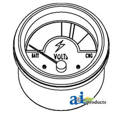 Ai At104767 Gauge Voltmeter Fits John Deere Fitsage Harvester John Deere