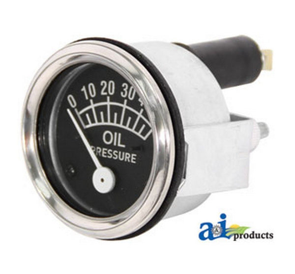 Ai 9A550 Gauge Oil Pressure (50 Lb) For Allis-Chalmers Tractor