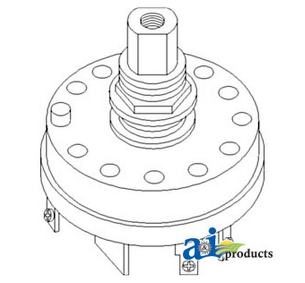 Ai Aa5071R Switch Light (12 Volt) Fits John Deere Tractor