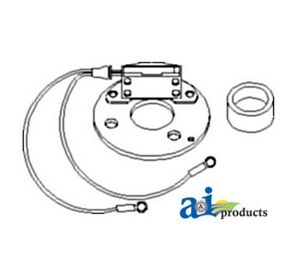 Ai 1247 Ignitor Kit 12 Volt Negative Ground For Ford / New Holl Trac