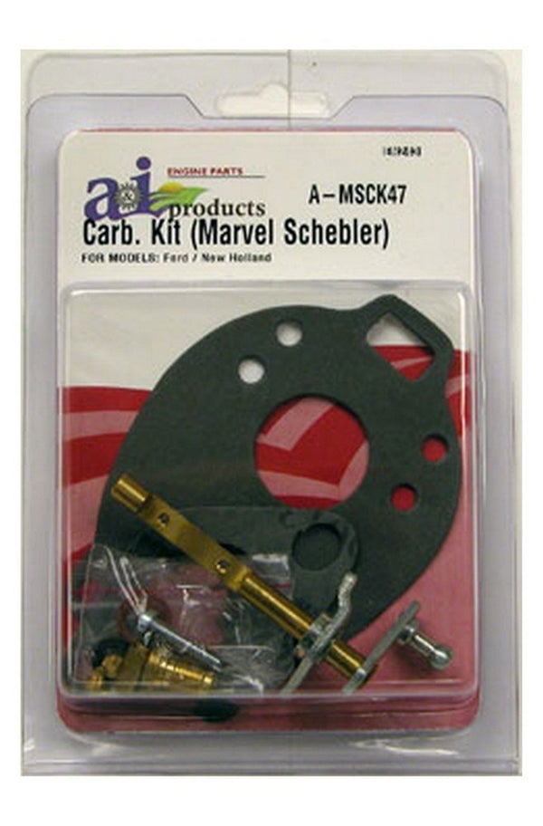 Ai Msck47 Carburetor Kit Basic (Marvel Schebler) Fits Ford / New Holl