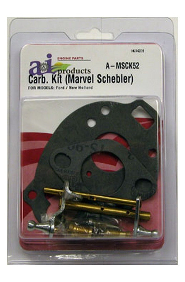 Ai Msck52 Carburetor Kit Basic (Marvel Schebler) Fits Ford / New Holl