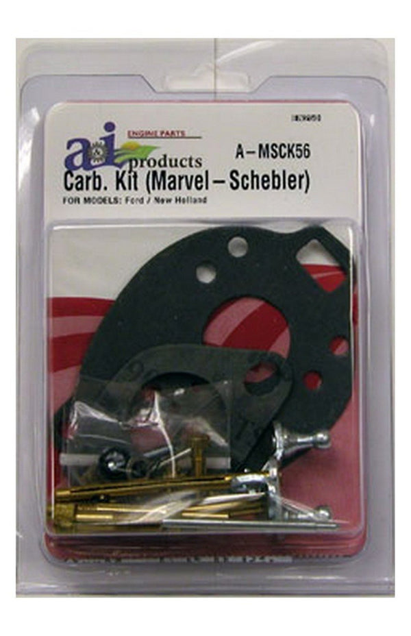 Ai Msck56 Carburetor Kit Complete (Marvel Schebler) For Ford / New Holla