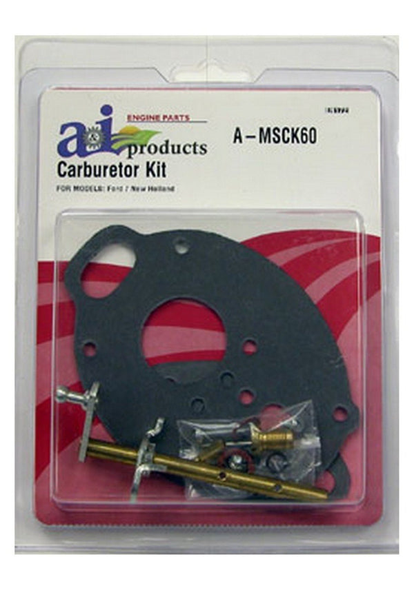 Ai Msck60 Carburetor Kit Basic Fits Ford / New Holl Tractor