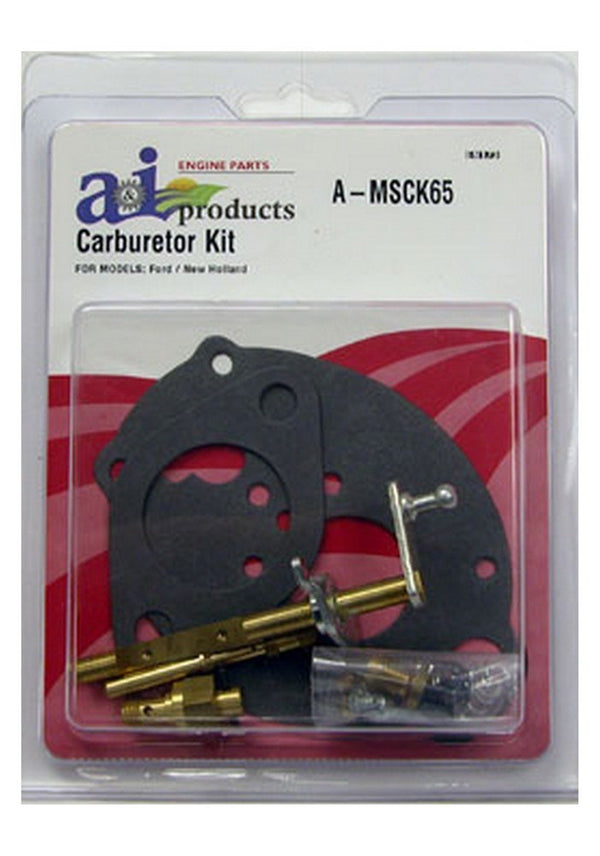 Ai Msck65 Carburetor Kit Complete Fits Ford / New Holl Tractor